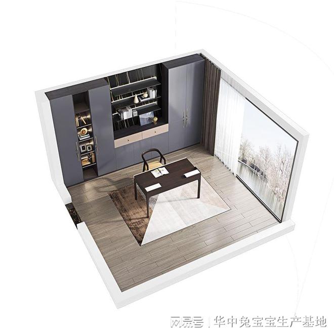 开元专注定制20年华中兔宝宝生产基地配套最齐全的定制家具OEM工厂(图5)
